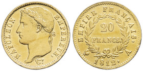 FRANCE - FRANCE
Premier Empire / Napoléon Ier (1804-1814). 20 francs Empire 1812, A, Paris.
G.1025 - F.516 - Fr.513 ; Or - 6,45 g - 21 mm - 6 h
Restes...