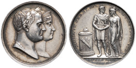 FRANCE - FRANCE
Premier Empire / Napoléon Ier (1804-1814). Médaille, mariage avec Marie-Louise d’Autriche, par Andrieu et Galle 1810, Paris.
Br.955 - ...