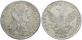 ITALIE - ITALY
Sicile (royaume de), Ferdinand III (1759-1816). 12 tari 1799 JUI, Palerme.
MIR.639/1 - KM.239 - Dav.1425 ; Argent - 27,17 g - 38 mm - 1...