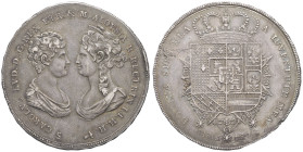 ITALIE - ITALY
Toscane (Grand-duché de), Charles Louis (1803-1807). Dena de 10 lire, régence de Marie-Louise 1806, Pise.
MIR.425/1 - DMP.937 - KM.50.2...