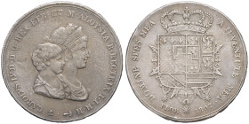 ITALIE - ITALY
Toscane (Grand-duché de), Charles Louis (1803-1807). Dena de 10 lire, régence de Marie-Louise 1807, Florence.
MIR.423 - DMP.935 - C#49....