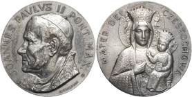 ITALIE - ITALY
Vatican, Jean-Paul II (1978-2005). Médaille, Madonna de Czestochowa, par A. Consonni 1978.
CRW.1271 ; Bronze argenté - 100,62 g - 60 mm...
