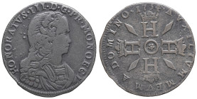 MONACO - MONACO
Honoré III (1733-1795). Pezzetta ou pièce de 3 sols 1734, Monaco.
G.MC100 - CC.168 ; Billon - 3,43 g - 24,5 mm - 12 h
Variété avec poi...