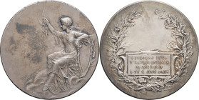 MONACO - MONACO
Albert Ier (1889-1922). Médaille, concours international d’estudiantinas, par F. Rasumny 1906, Paris (éditeur privé).
Argent - 57,96 g...