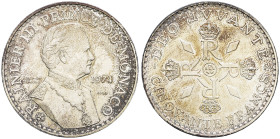 MONACO - MONACO
Rainier III (1949-2005). Essai de 50 francs 1974, Paris.
G.MC162 ; Argent - 30,05 g - 41 mm - 6 h
Superbe.