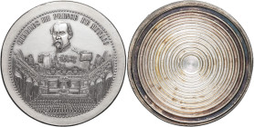 MONACO - MONACO
Rainier III (1949-2005). Épreuve de médaille, Centenaire de l’Opéra de Monaco (revers), par Sylvain Bret 1979, Paris.
Plomb argenté - ...