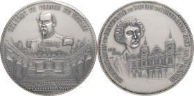 MONACO - MONACO
Rainier III (1949-2005). Médaille, Centenaire de l’Opéra de Monaco, par Sylvain Bret 1979, Paris.
Argent - 140 g - 74 mm - 12 h
Poinço...