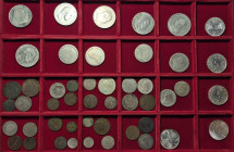 LOT - LOT
Divers. Lot de 84 monnaies allemandes ND.

De nombreuses monnaies en argent, principalement de Prusse et de l’Empire allemand. TB à Superbe....
