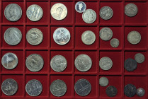 LOT - LOT
Divers. Lot de 29 monnaies en argent ND.
Argent
TB à Superbe.