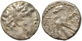 PHOENICIA. Tyre. 126/5 BC-65/6 AD. Shekel (silver, 12.75 g, 23 mm). Laureate head of Melkart to right, lion skin tied around neck. Rev. TYPOY IEPAΣ KA...