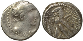 PHOENICIA. Tyre. 126/5 BC-AD 65/6. Half Shekel (silver, 7.10 g, 20 mm), CY 130 (4/5 AD). Laureate head of Melkart right, lion skin around neck. Rev. T...