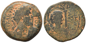 SYRIA, Seleucis and Pieria. Laodicea ad Mare. Septimius Severus, with Julia Domna, 193-211. Diassarion (bronze, 12.09 g, 26 mm). AVT KAI CЄΠT CЄOVHPOC...