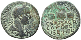 SYRIA, Seleucis and Pieria. Heliopolis. Valerian I, 253-260. Ae (bronze, 11.72 g, 26 mm). IMP CAES P [LIC VALERIANVS P F AVG] Laureate, draped and cui...