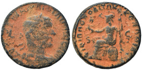 ARABIA. Philippopolis. Philip I, 244-249. Ae (bronze, 15.45 g, 27 mm), struck at Antioch. Laureate, draped and cuirassed bust right. Rev. Roma or Alla...