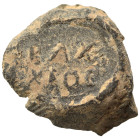 Greek-Roman. Circa 1st-3rd centuries AD. Terracotta token. 0.98 g, 14 mm