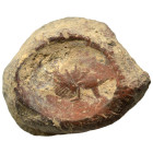 Greek-Roman. Circa 1st-3rd centuries AD. Terracotta token. 0.78 g, 13 mm
