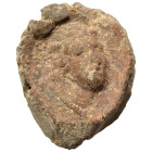 Greek-Roman. Circa 1st-3rd centuries AD. Terracotta token. 0.76 g, 15 mm
