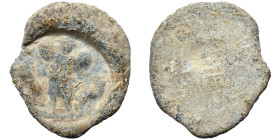 Greek seal (lead, 3.96 g, 19 mm). Sold as seen.
