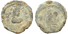 Greek seal (lead, 3.56 g, 17 mm). Sold as seen.