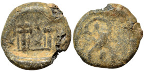 Greek seal (lead, 2.65 g, 15 mm). Sold as seen.