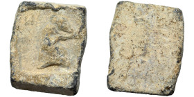 Greek seal (lead, 3.95 g, 16 mm). Sold as seen.
