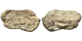 Roman-Byzantine seal (lead, 3.29 g, 18 mm). Sold as seen.