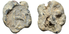 Byzantine seal (lead, 4.08 g, 14 mm). Sold as seen.
