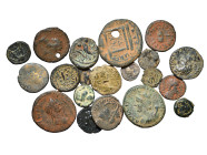 Group lot of circa 20 Roman Provincial coins. G - VF. some repatinated. As seen, no return