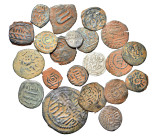 Group lot of circa 21 Islamic coins. G - VF. some repatinated. As seen, no return