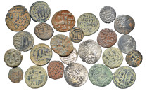 Group lot of circa 24 Islamic coins. G - VF. some repatinated. As seen, no return