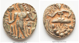 INDIA. Gupta Empire. Narasimhagupta I (ca. AD 470-474). AV dinar (22mm, 9.50 gm, 11h). Choice Fine. Archer Type. Parahitakari raja sri-Narasinho yatha...
