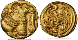 Gangas of Talakad gold Pagoda ND (1100-1327) MS63 NGC, Fr-488. 3.93gm. Elephant right. HID09801242017 © 2025 Heritage Auctions | All Rights Reserved w...