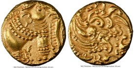 Gangas of Talakad gold Pagoda ND (1100-1327) UNC Details (Cleaned) NGC, Fr-488. Elephant right. HID09801242017 © 2025 Heritage Auctions | All Rights R...