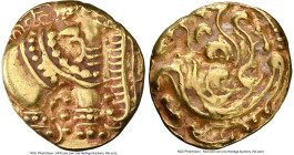 Gangas of Talakad gold Pagoda ND (1100-1327) AU Details (Reverse Rim Filed) NGC, Fr-488. Elephant right. HID09801242017 © 2025 Heritage Auctions | All...