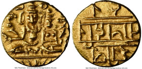 Vijayanagar-Sangama. Hari Hara II gold 1/2 Pagoda ND (1377-1404) MS66 NGC, Fr-350, Mitchiner-878. 1.70gm. HID09801242017 © 2025 Heritage Auctions | Al...