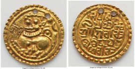 Kadambas of Goa. Sivachitta Permadi gold Pagoda (Stater) ND (1147-1187) VF (Holed), FR-307, Mitch-656. 4.57gm. HID09801242017 © 2025 Heritage Auctions...