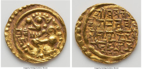 Kadambas of Goa. Sivachitta and Jayakeshi III gold Pagoda (Stater) ND (1184-1187) XF, Fr-308, Mitch-659. 4.41gm. Cyclical year. HID09801242017 © 2025 ...