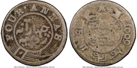 British India. Madras Presidency silver 4 Annas ND (1808) VG10 NGC, Madras mint, KM407. The 4 and 2 anna pieces were struck between May and June 1808 ...
