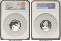 Elizabeth II silver Proof Incuse High Relief "Wedge-Tailed Eagle" 8 Dollars (5 oz) 2020-P PR70 Ultra Cameo NGC, Perth mint. Mintage: 1,000. First Day ...