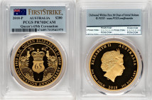 Elizabeth II gold Proof "Queen's 65th Coronation" 200 Dollars (2 oz) 2018-P PR70 Deep Cameo PCGS, Perth mint. HID09801242017 © 2025 Heritage Auctions ...