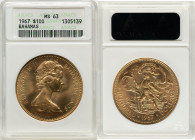 Elizabeth II gold "Columbus on San Salvador" 100 Dollars 1967 MS63 ANACS, KM14, Fr-1. Mintage: 1,200. HID09801242017 © 2025 Heritage Auctions | All Ri...