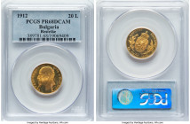 Republic gold Proof Restrike 20 Leva 1912 PR68 Deep Cameo PCGS, Vienna mint, KM33. HID09801242017 © 2025 Heritage Auctions | All Rights Reserved www.H...