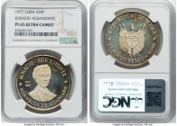 Republic Proof "Ignacio Agramonte" 20 Pesos 1977 PR65 Ultra Cameo NGC, Havana mint, KM38. HID09801242017 © 2025 Heritage Auctions | All Rights Reserve...