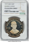 Republic Proof "Maximo Gomez" 20 Pesos 1977 PR64 Ultra Cameo NGC, Havana mint, KM39. HID09801242017 © 2025 Heritage Auctions | All Rights Reserved www...