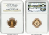 Elizabeth II gold Proof "500th Sovereign Anniversary" 1/2 Sovereign 1989 PR69 Ultra Cameo NGC, KM955, S-SB3. HID09801242017 © 2025 Heritage Auctions |...