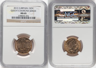 Elizabeth II gold "Queen's Diamond Jubilee" Sovereign 2012 MS65 NGC, KM1207. HID09801242017 © 2025 Heritage Auctions | All Rights Reserved www.HA.com/...