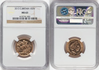 Elizabeth II gold Sovereign 2013 MS63 NGC, KM1002.1. HID09801242017 © 2025 Heritage Auctions | All Rights Reserved www.HA.com/TexasAuctioneerLicenseNo...