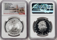 Elizabeth II silver Proof "King Henry VII" 2 Pounds (1 oz) 2022 PR70 Ultra Cameo NGC, S-BMSA1. British Monarchs series. First Releases. HID09801242017...
