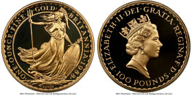 Elizabeth II gold Proof "Britannia" 100 Pounds (1 oz) 1988 PR68 Ultra Cameo NGC, KM953. HID09801242017 © 2025 Heritage Auctions | All Rights Reserved ...