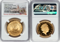 Elizabeth II gold Proof "King Henry VII" 100 Pounds (1 oz) 2022 PR70 Ultra Cameo NGC, S-BMGA1. Mintage: 610. British Monarchs series. Tenth Coin Struc...